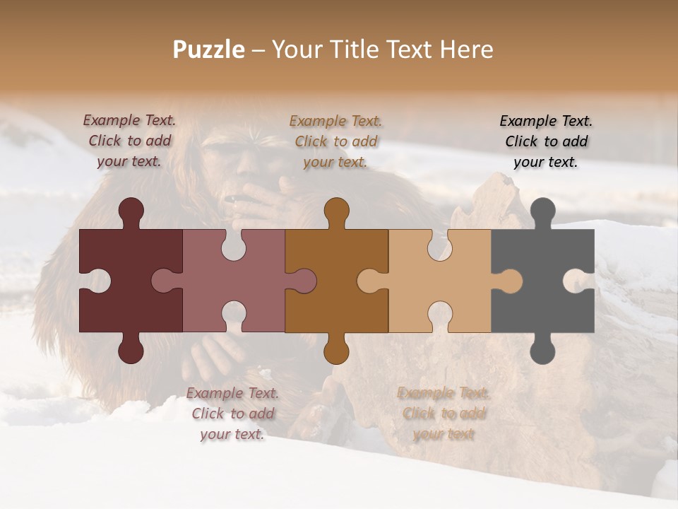 Evolution Legend Bipedal PowerPoint Template