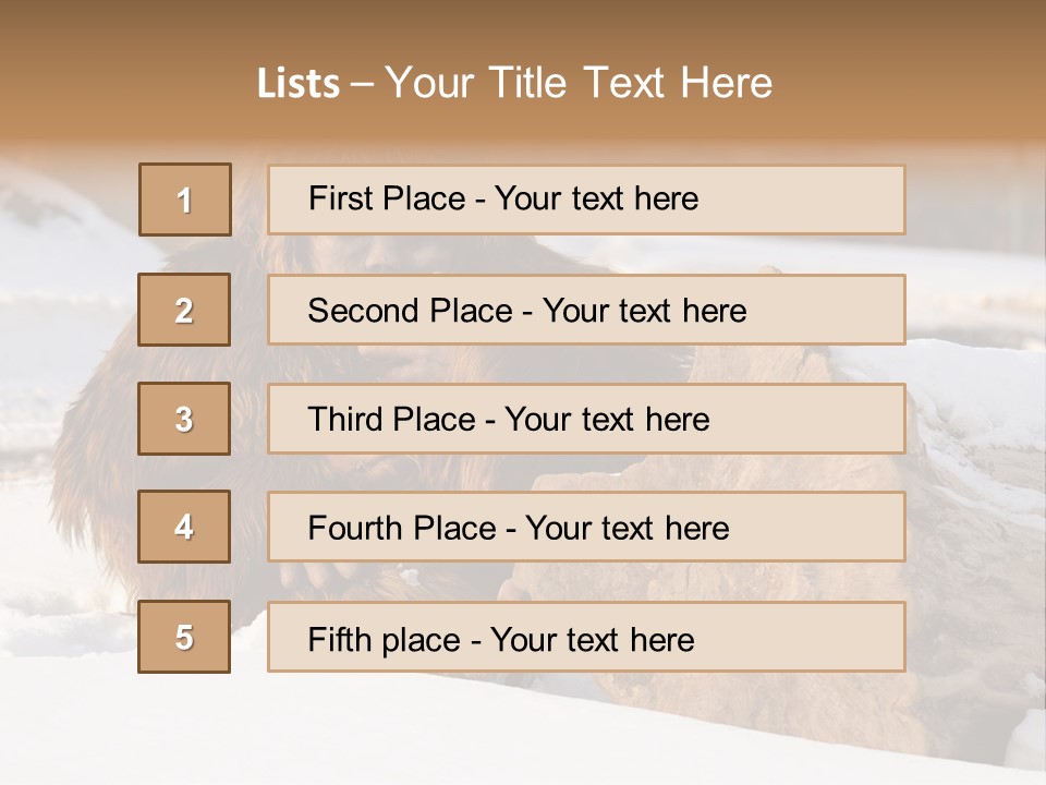 Evolution Legend Bipedal PowerPoint Template