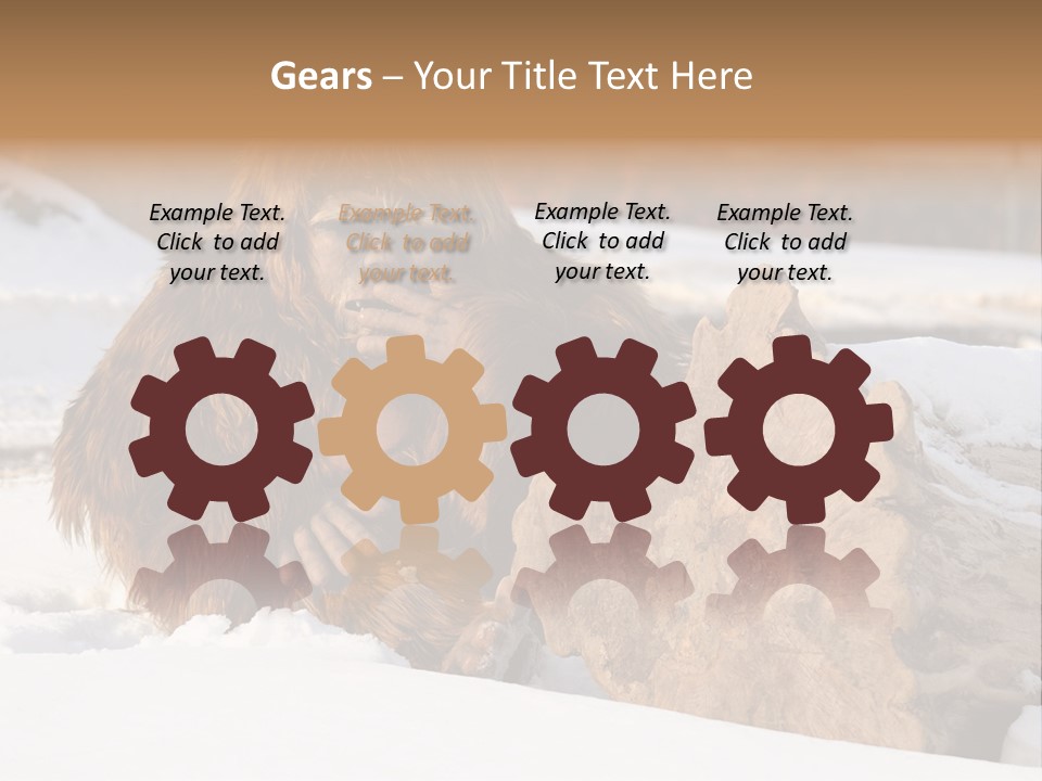 Evolution Legend Bipedal PowerPoint Template