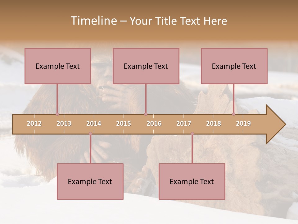 Evolution Legend Bipedal PowerPoint Template