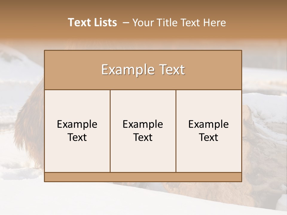 Evolution Legend Bipedal PowerPoint Template