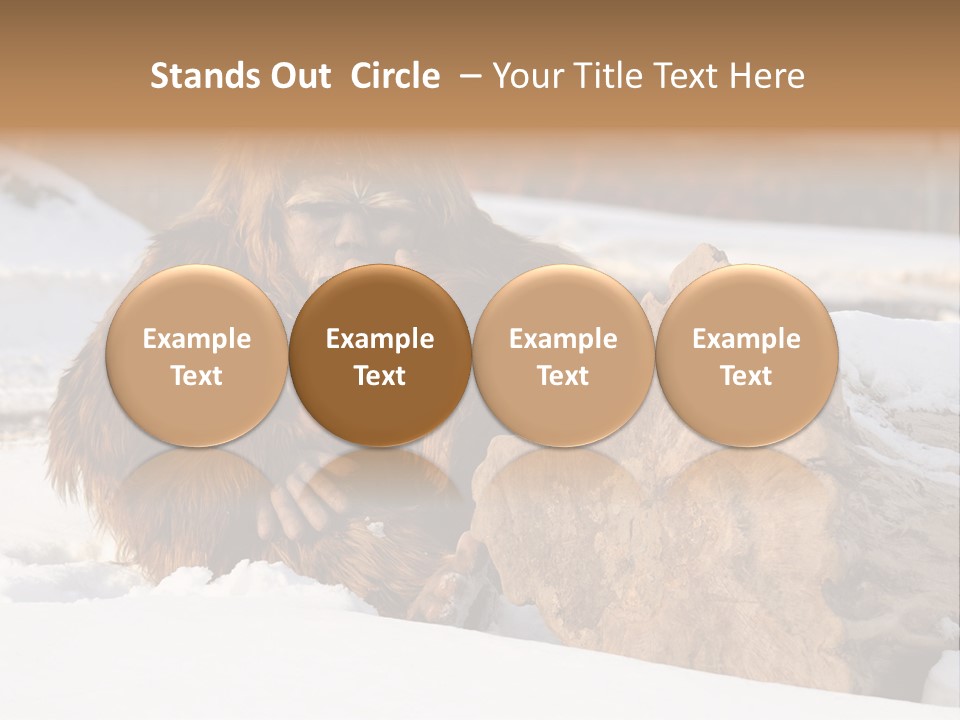 Evolution Legend Bipedal PowerPoint Template