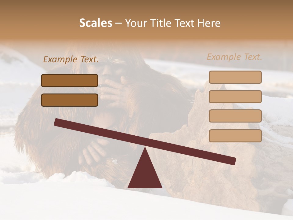Evolution Legend Bipedal PowerPoint Template