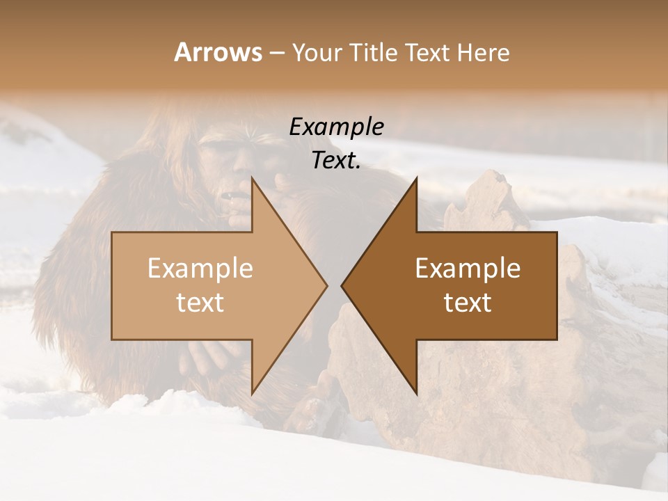 Evolution Legend Bipedal PowerPoint Template