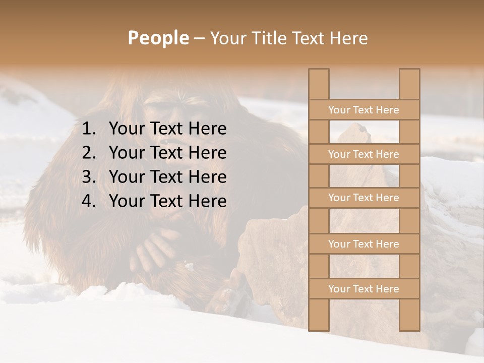 Evolution Legend Bipedal PowerPoint Template