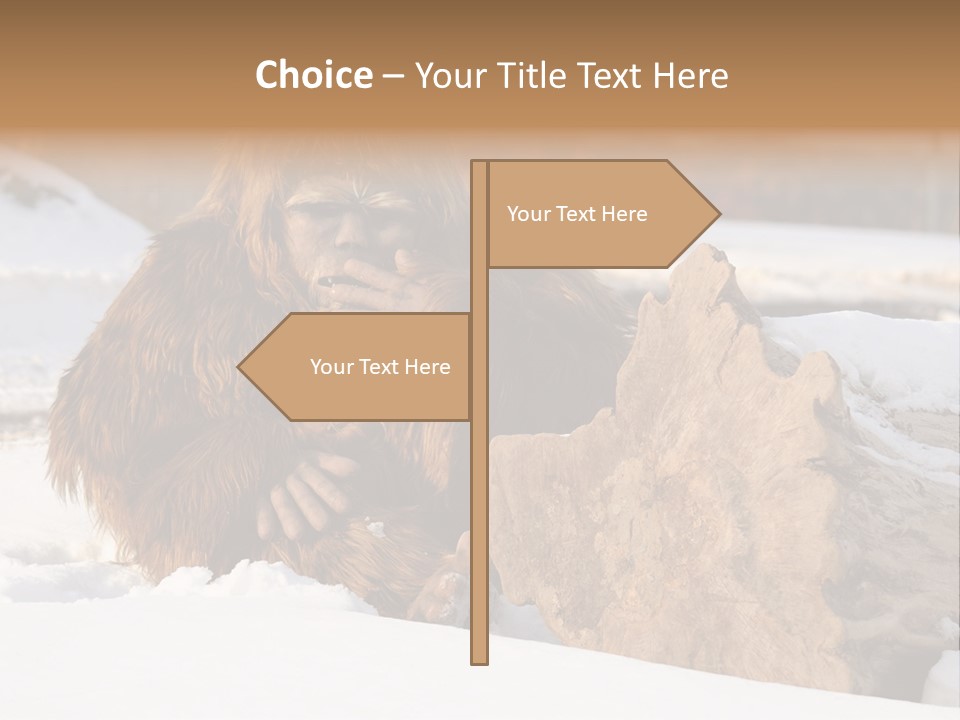 Evolution Legend Bipedal PowerPoint Template