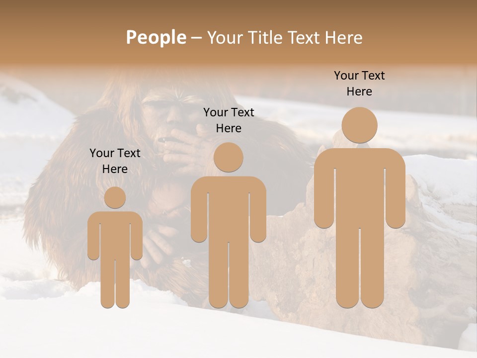 Evolution Legend Bipedal PowerPoint Template