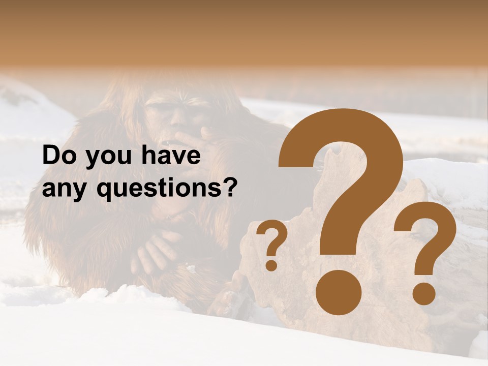 Evolution Legend Bipedal PowerPoint Template