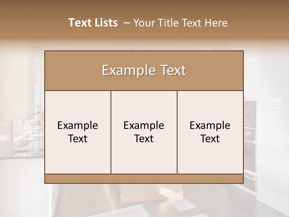 Room Luxury Residential PowerPoint Template