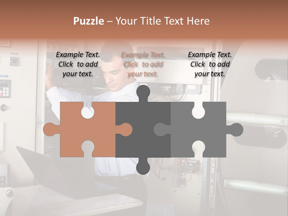 Technology Staff Hardware PowerPoint Template