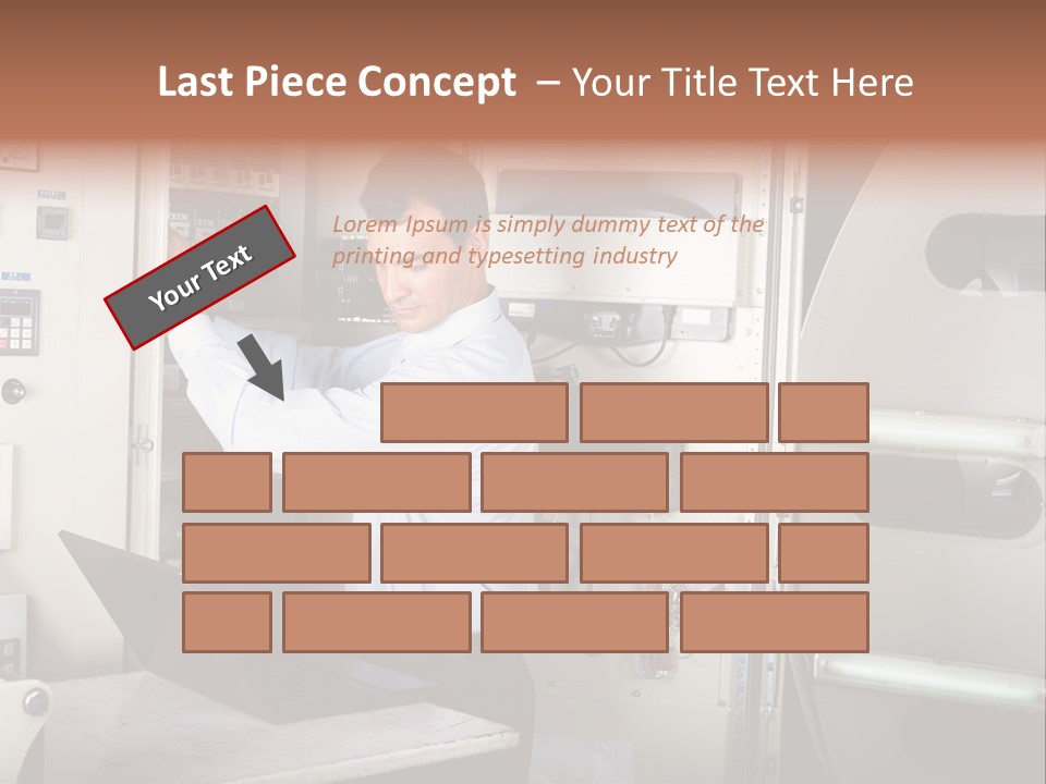 Technology Staff Hardware PowerPoint Template