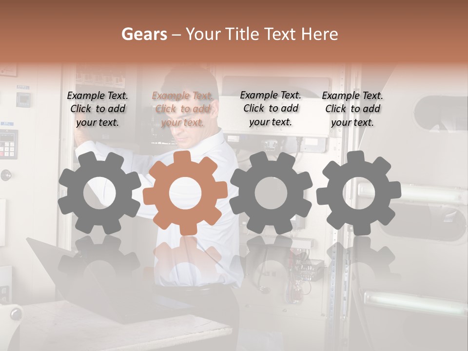 Technology Staff Hardware PowerPoint Template