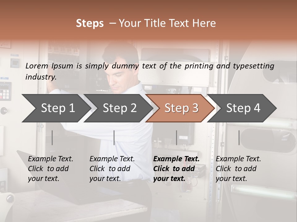 Technology Staff Hardware PowerPoint Template