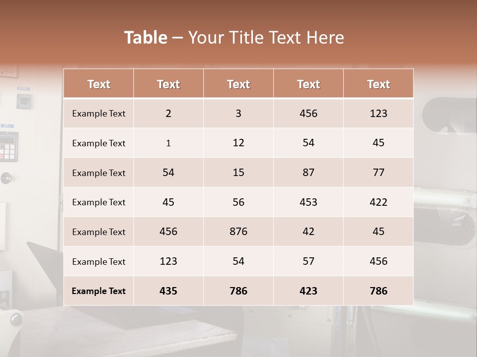 Technology Staff Hardware PowerPoint Template