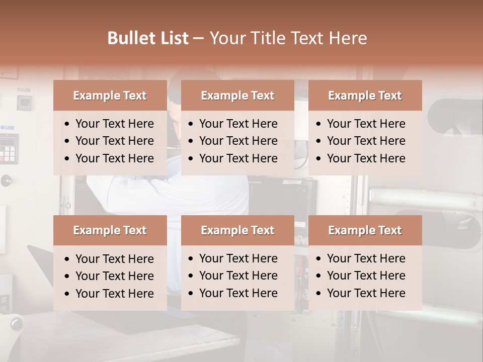 Technology Staff Hardware PowerPoint Template