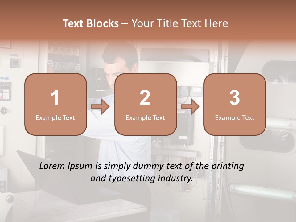 Technology Staff Hardware PowerPoint Template