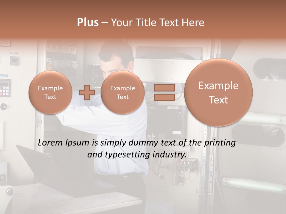 Technology Staff Hardware PowerPoint Template