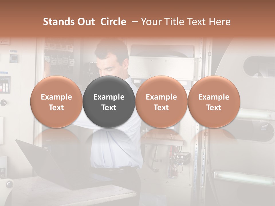 Technology Staff Hardware PowerPoint Template