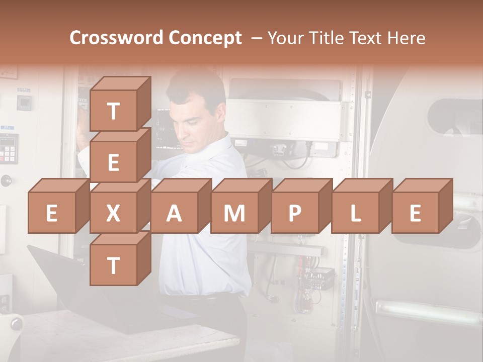Technology Staff Hardware PowerPoint Template