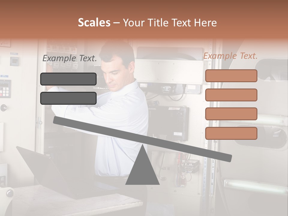 Technology Staff Hardware PowerPoint Template