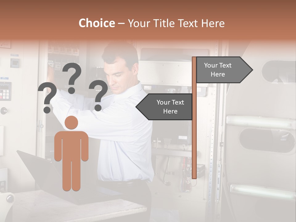 Technology Staff Hardware PowerPoint Template