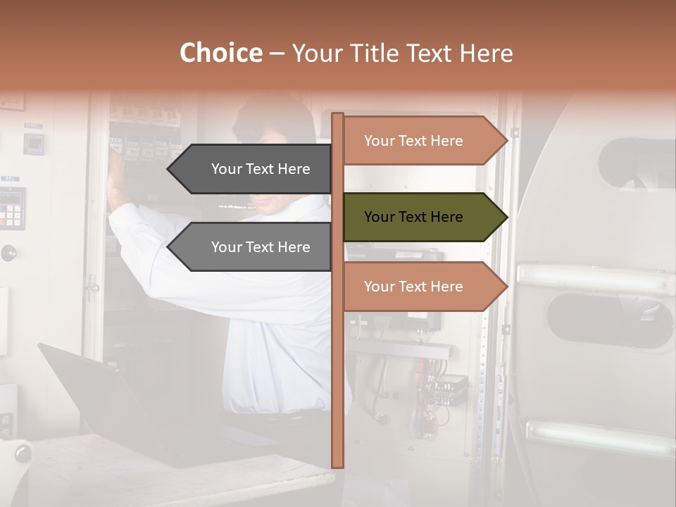 Technology Staff Hardware PowerPoint Template
