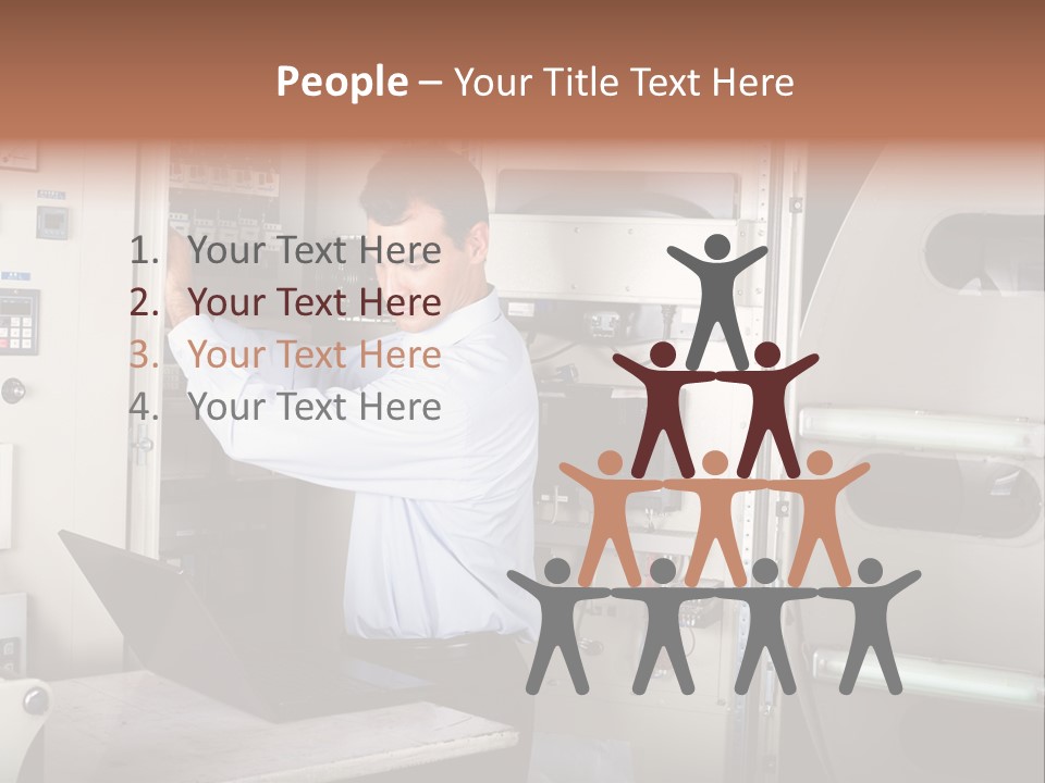 Technology Staff Hardware PowerPoint Template