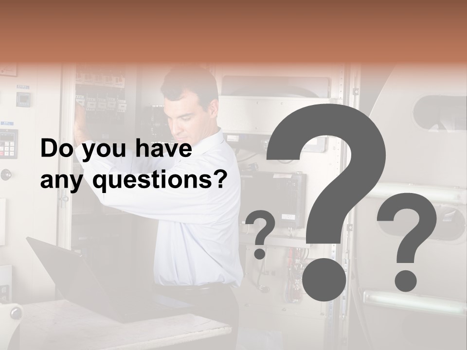 Technology Staff Hardware PowerPoint Template