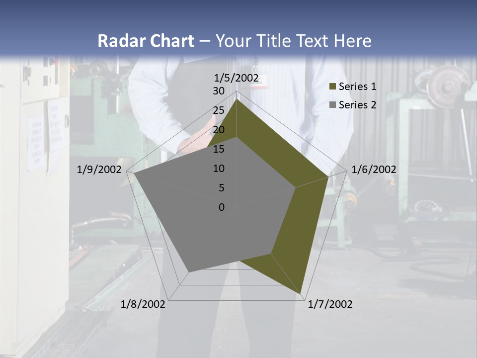 Full Length Director Factory PowerPoint Template