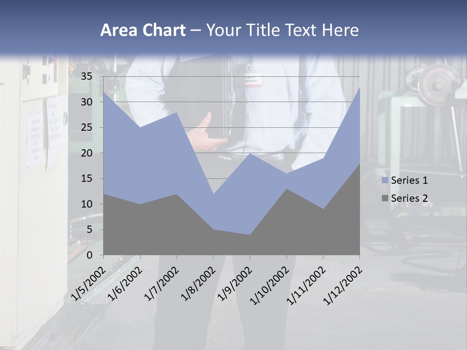 Full Length Director Factory PowerPoint Template