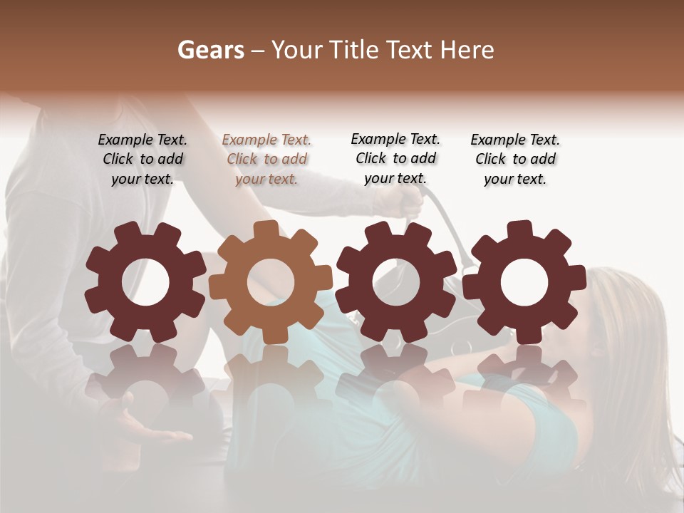 Speed Thief Female PowerPoint Template