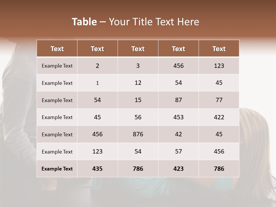 Speed Thief Female PowerPoint Template