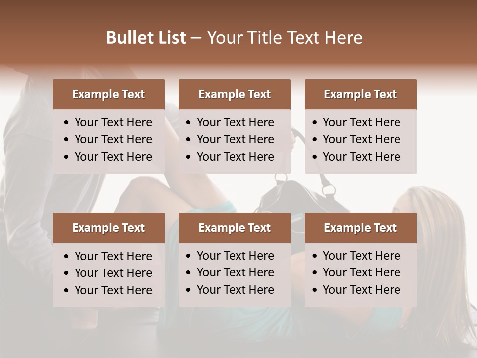 Speed Thief Female PowerPoint Template