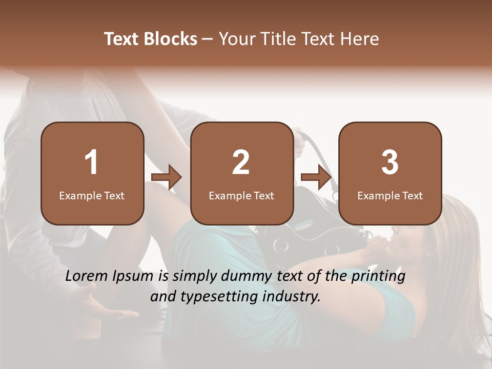 Speed Thief Female PowerPoint Template