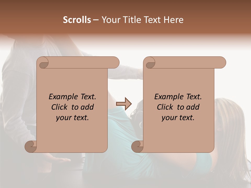 Speed Thief Female PowerPoint Template