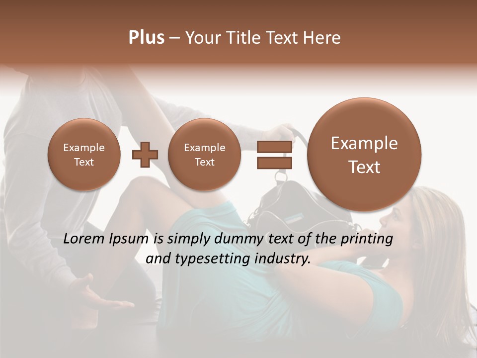 Speed Thief Female PowerPoint Template