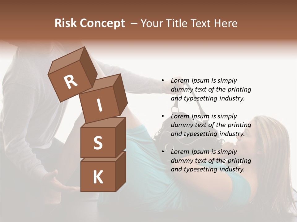 Speed Thief Female PowerPoint Template