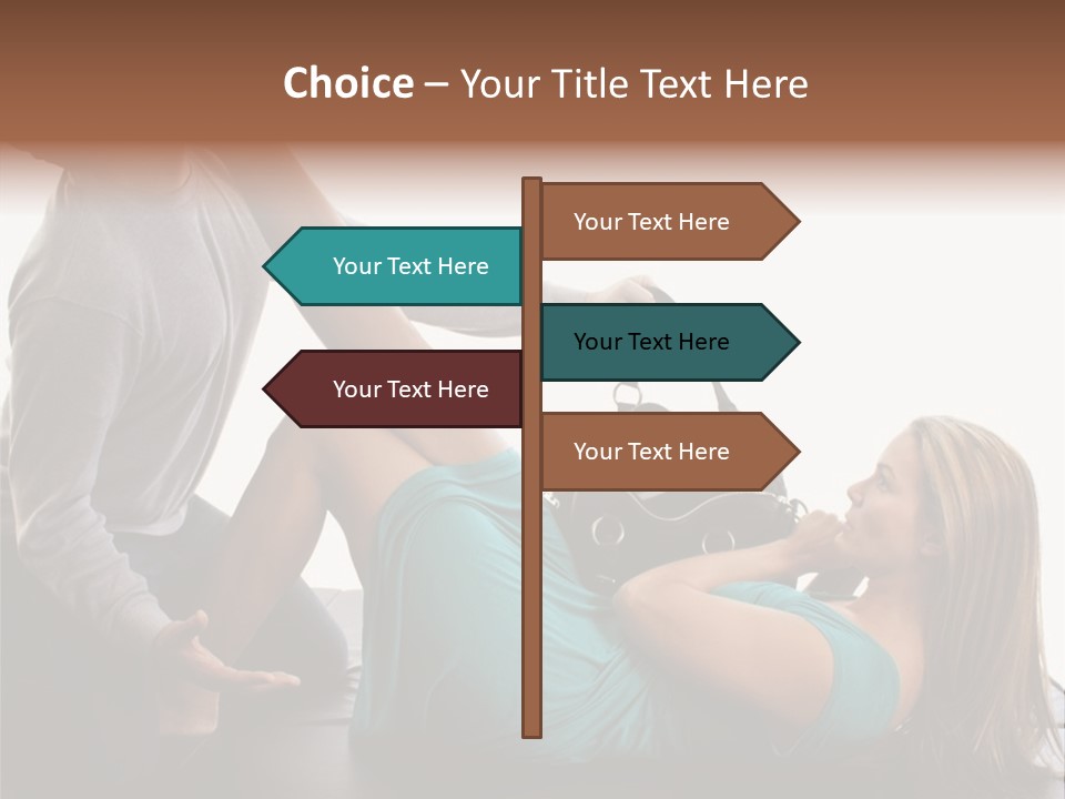 Speed Thief Female PowerPoint Template