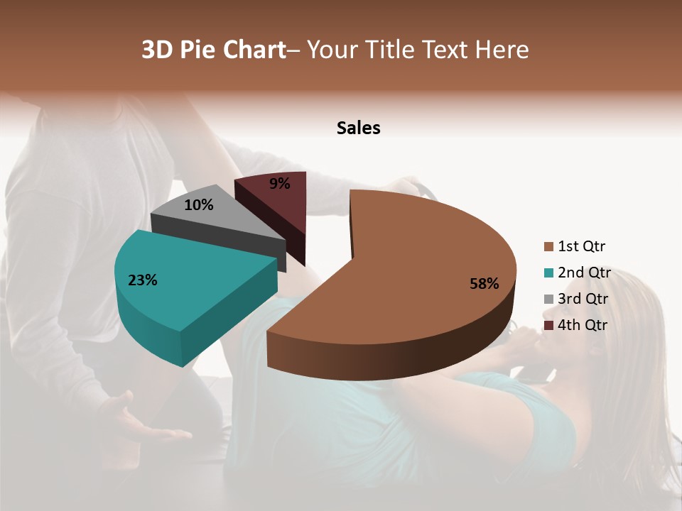 Speed Thief Female PowerPoint Template