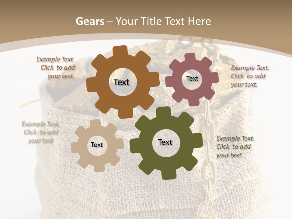 Buried Steal Fine PowerPoint Template