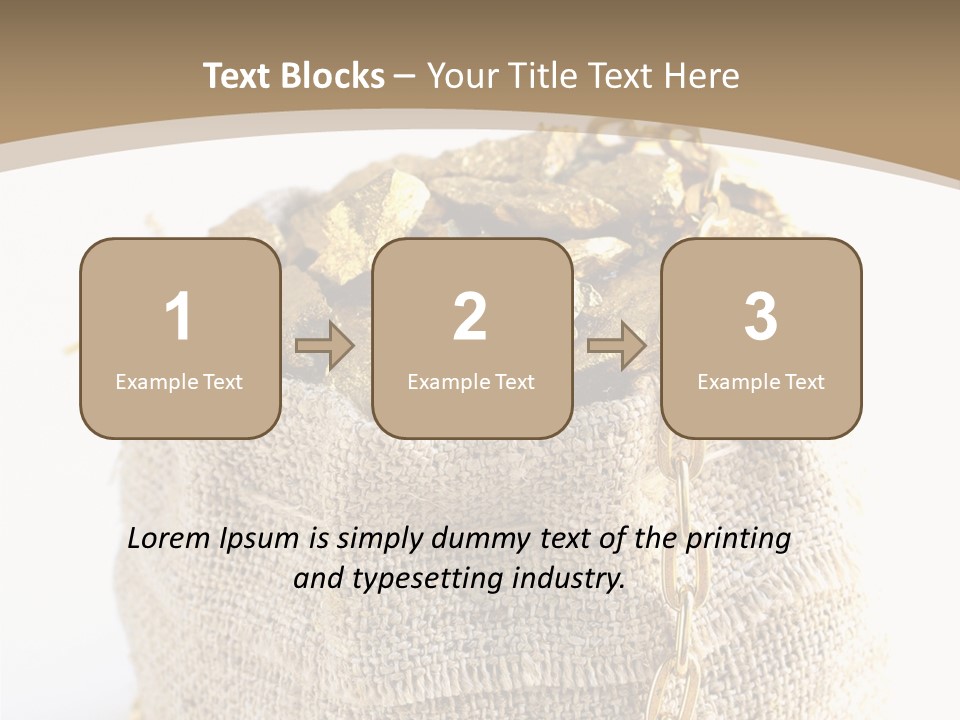 Buried Steal Fine PowerPoint Template