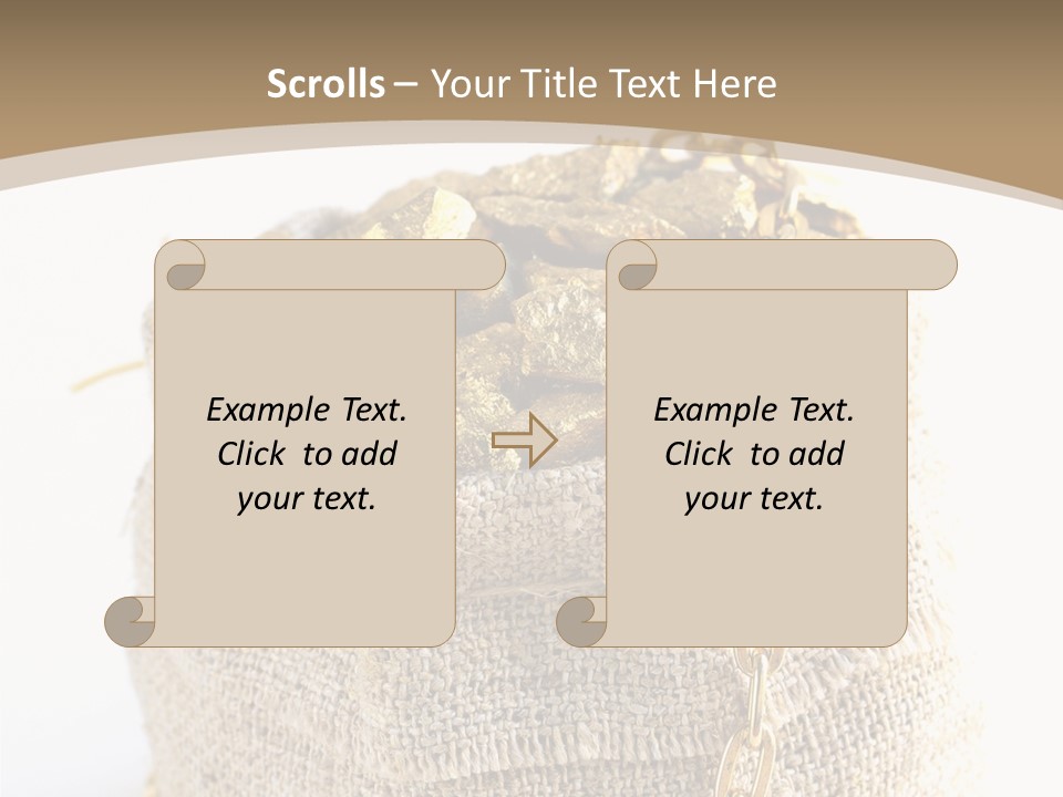 Buried Steal Fine PowerPoint Template