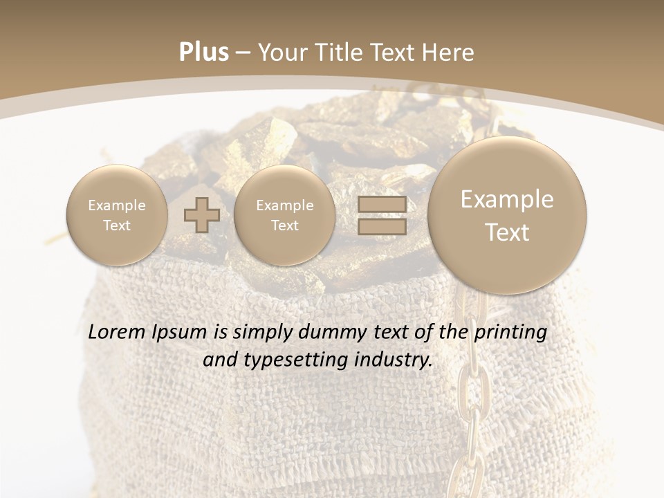 Buried Steal Fine PowerPoint Template