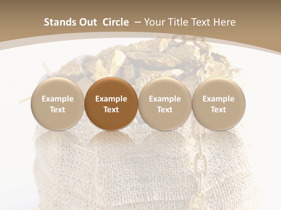 Buried Steal Fine PowerPoint Template