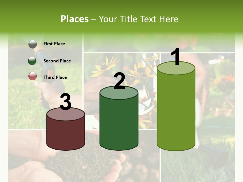 Colorful Spring Land PowerPoint Template