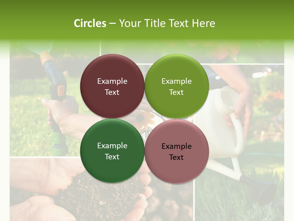 Colorful Spring Land PowerPoint Template