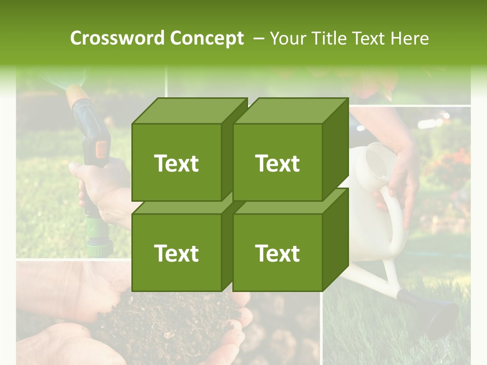 Colorful Spring Land PowerPoint Template