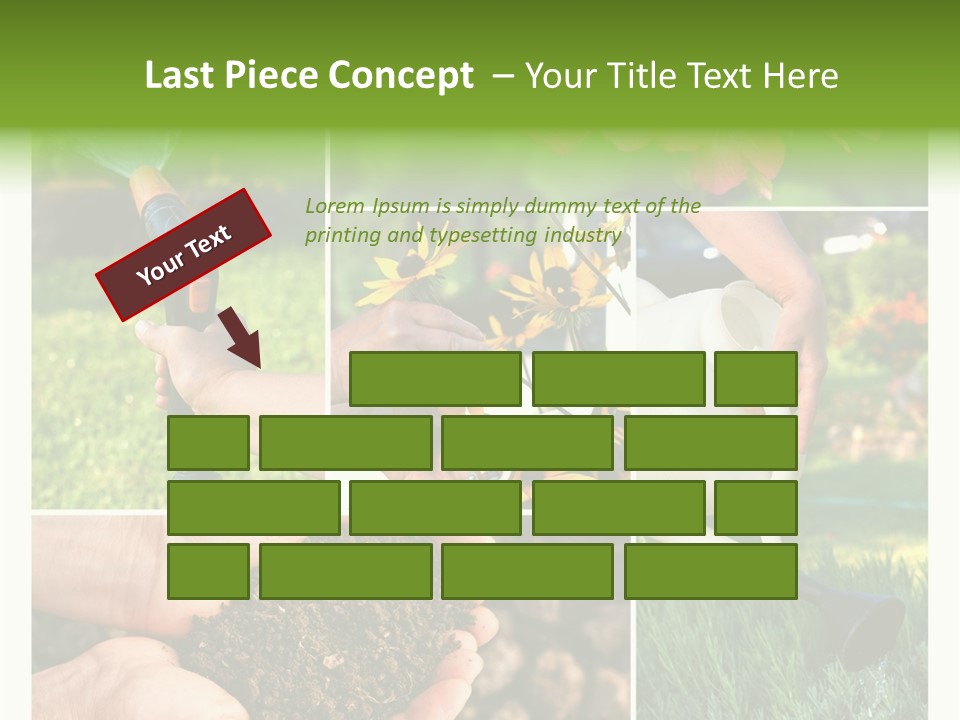 Colorful Spring Land PowerPoint Template