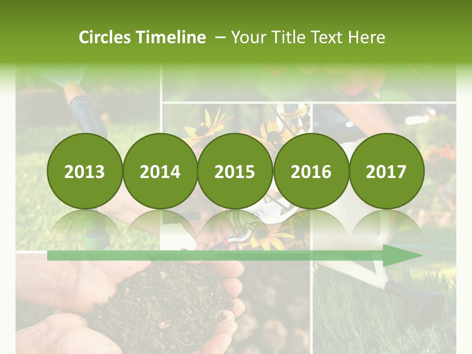 Colorful Spring Land PowerPoint Template