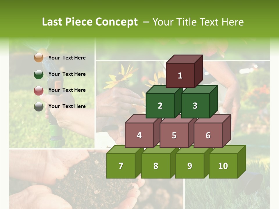 Colorful Spring Land PowerPoint Template